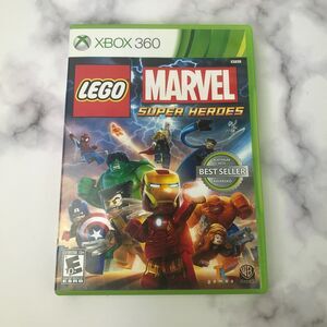 LEGO Marvel Super Heroes Microsoft Xbox 360 Complete with Instruction Manual